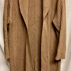 Tan long sweater